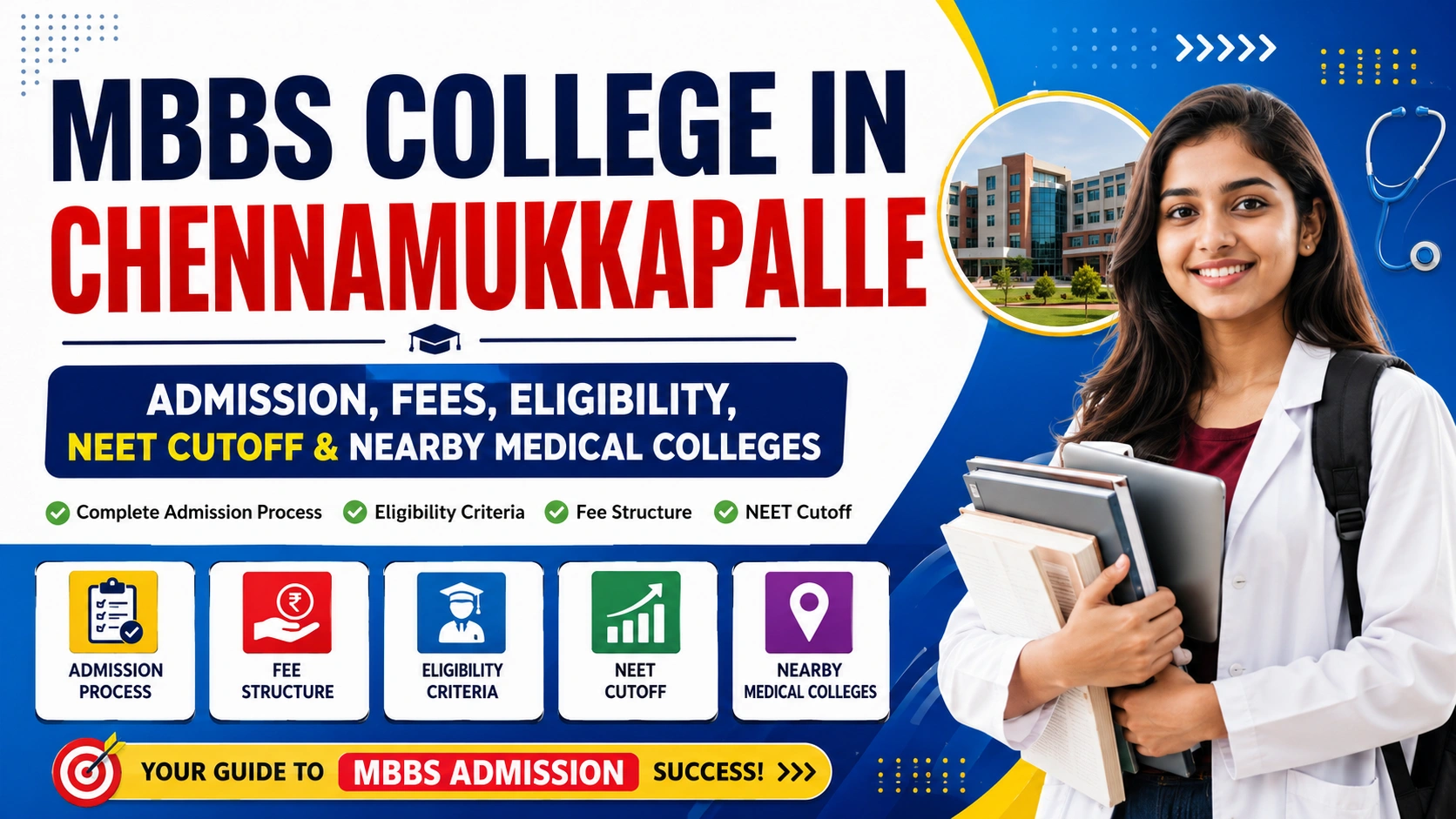 MBBS College in Chennamukkapalle: Admission, Fees, Eligibility, NEET Cutoff &amp; Nearby Medical Colleges