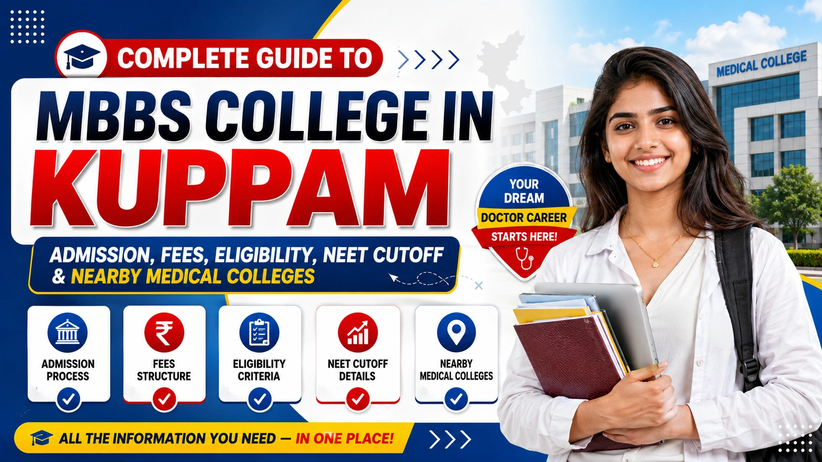 MBBS College in Kuppam: Admission, Fees, Eligibility, NEET Cutoff &amp; Nearby Medical Colleges