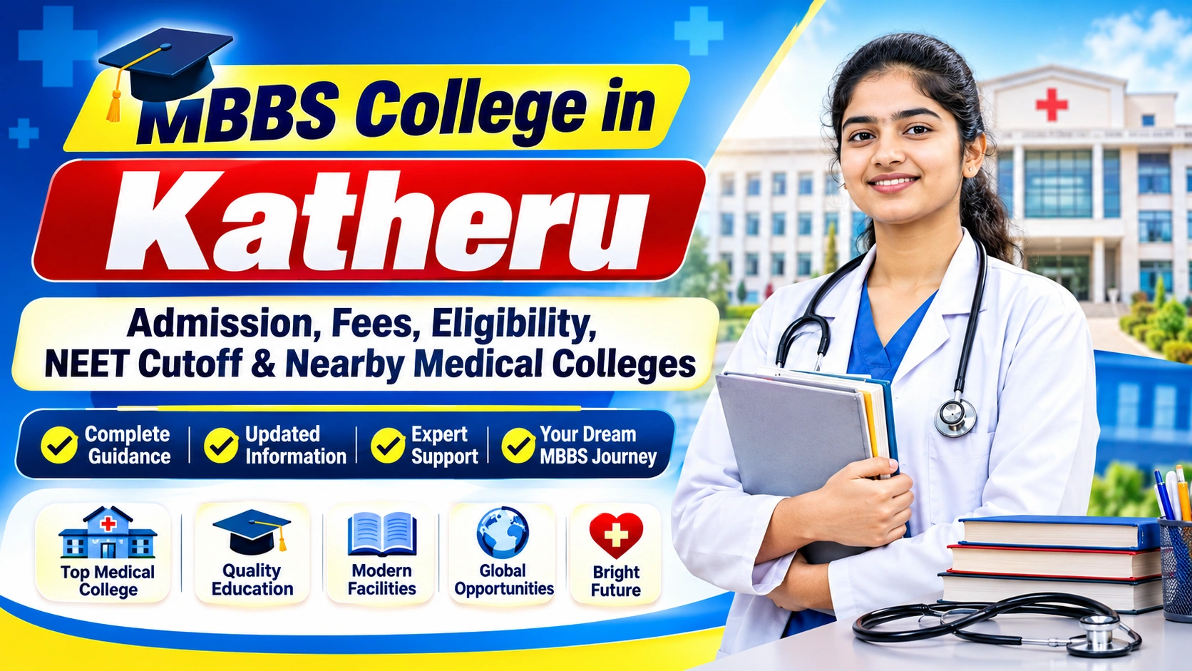 MBBS College in Katheru: Admission, Fees, Eligibility, NEET Cutoff &amp; Nearby Medical Colleges