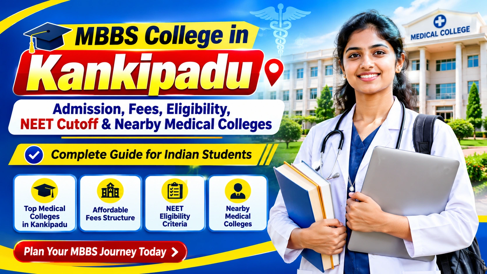 MBBS College in Kankipadu: Admission, Fees, Eligibility, NEET Cutoff &amp; Nearby Medical Colleges
