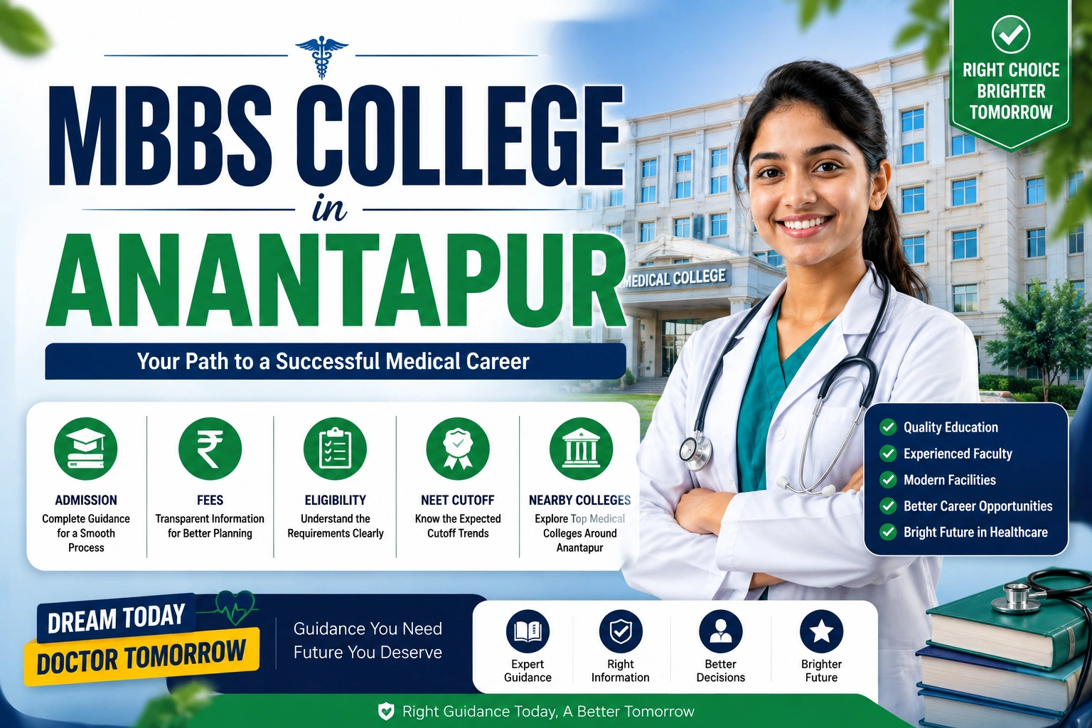 MBBS College in Anantapur: Admission, Fees, Eligibility, NEET Cutoff &amp; Nearby Medical Colleges
