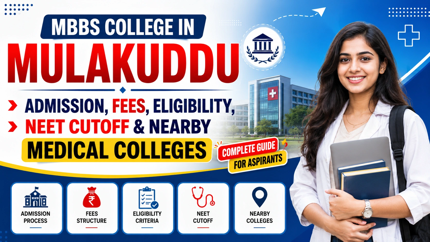 MBBS College in Mulakuddu: Admission, Fees, Eligibility, NEET Cutoff &amp; Nearby Medical Colleges