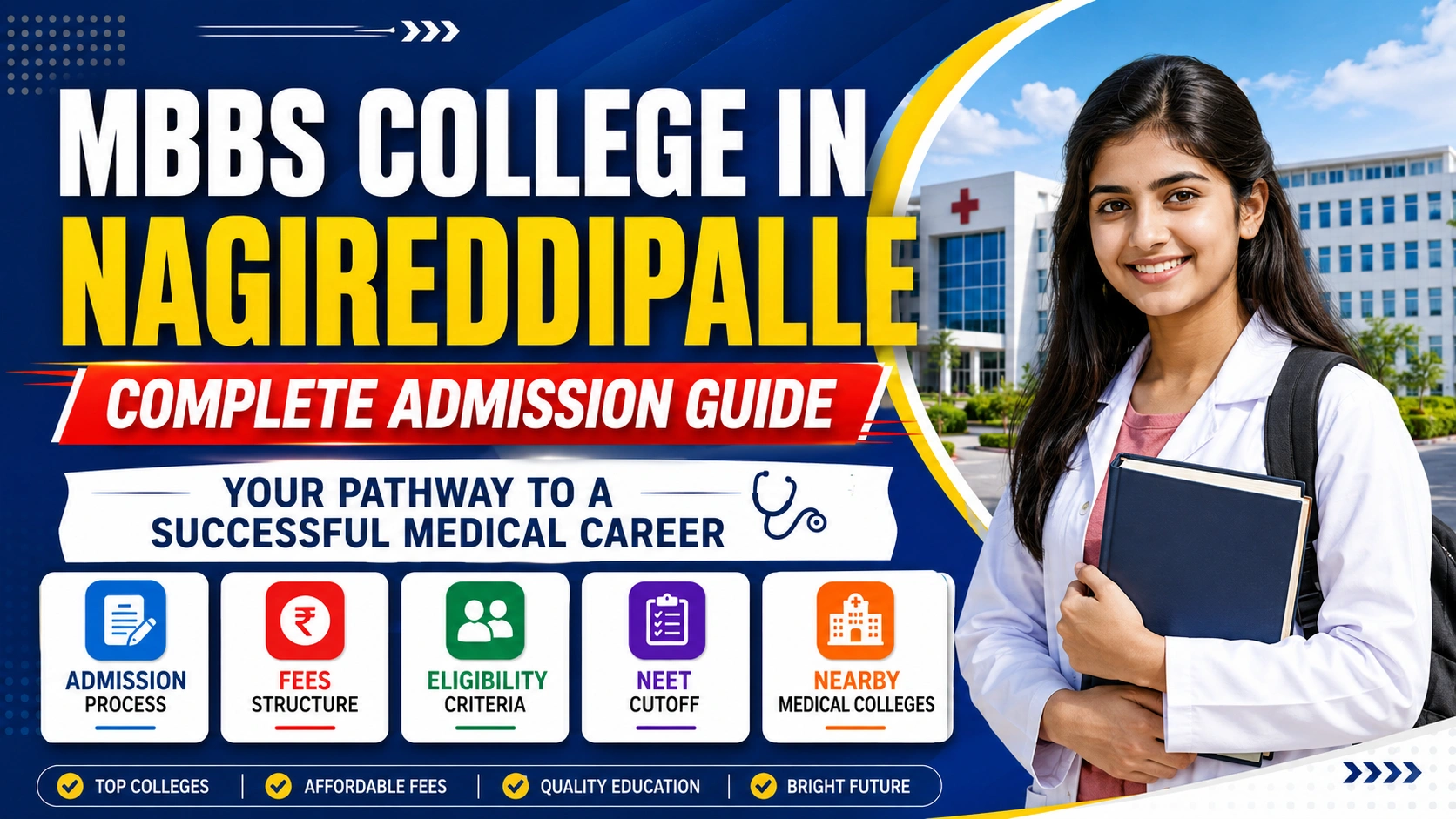 MBBS College in Nagireddipalle: Admission, Fees, Eligibility, NEET Cutoff &amp; Nearby Medical Colleges
