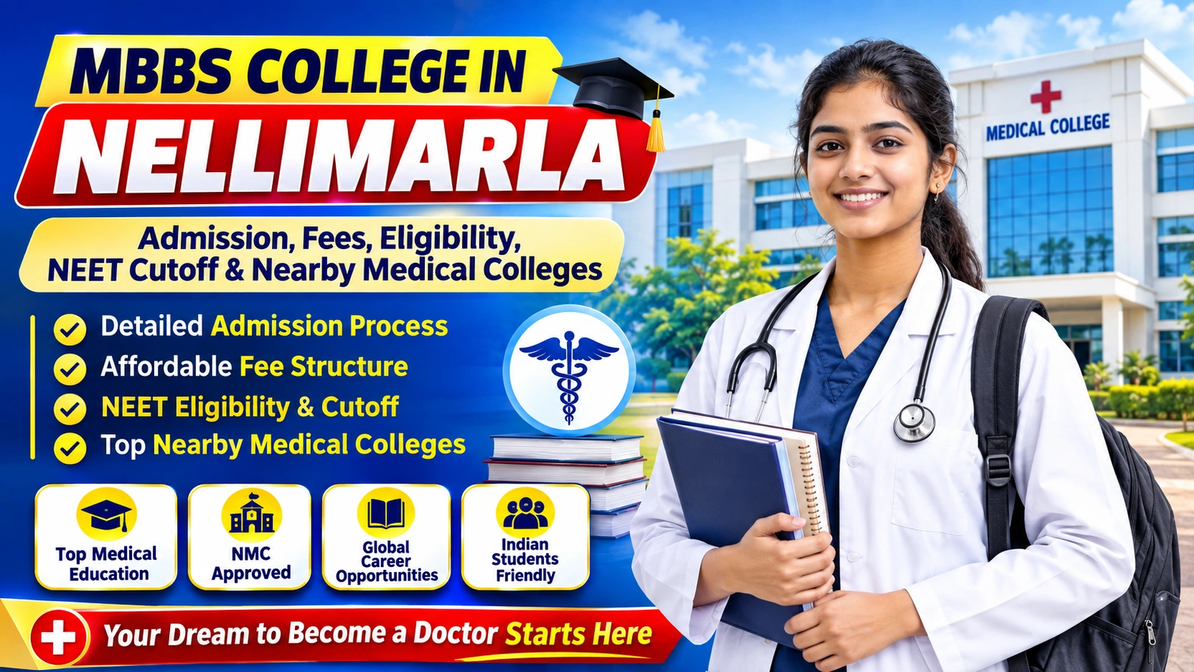 MBBS College in Nellimarla: Admission, Fees, Eligibility, NEET Cutoff &amp; Nearby Medical Colleges